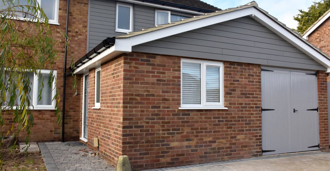 uPVC cladding on a UK brick house